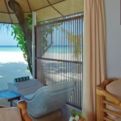 Отель Thulhagiri Island Resort балкон