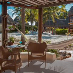Отель Mahekal Beach Resort 4* Номер Oceanfront с двуспальной кроватью фото 13