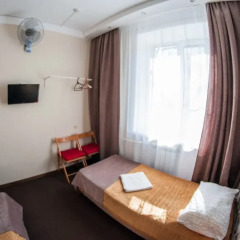 Хостел Хабаровск B&B Кровать в общем номере с двухъярусной кроватью фото 12