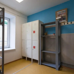 Хостел VELOHOSTEL Marata Кровать в общем номере с двухъярусной кроватью фото 10