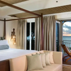 Отель The St. Regis Mauritius Resort 5* Люкс Beachfront St. Regis с различными типами кроватей