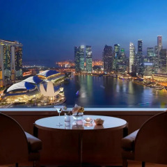 Отель The Ritz-Carlton, Millenia Singapore 5* Люкс Millenia с различными типами кроватей