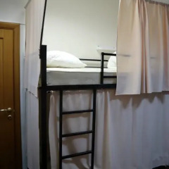 Moscow Hostel Travel Inn Кровать в общем номере с двухъярусной кроватью