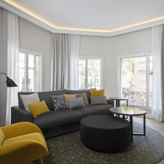 Отель Le Meridien Barcelona 5* Угловой люкс с различными типами кроватей фото 5
