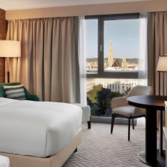 Отель Hilton Vienna Вена комната для гостей фото 16