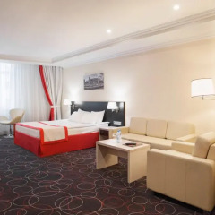 Принц Парк Отель 4* Номер Бизнес с двуспальной кроватью