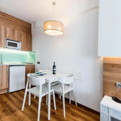 Отель Aparthotel Ponent Mar Студия комфорт с различными типами кроватей фото 2