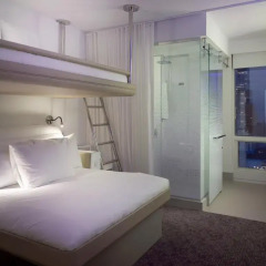 Отель Yotel New York at Times Square 3* Улучшенный номер с различными типами кроватей фото 4