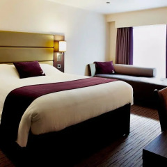 Отель Premier Inn Glasgow Braehead Великобритания, Глазго - отзывы, цены и фото номеров - забронировать отель Premier Inn Glasgow Braehead онлайн комната для гостей