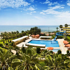 Yalihan Aspendos Hotel Турция, Аланья - отзывы, цены и фото номеров - забронировать отель Yalihan Aspendos Hotel онлайн бассейн