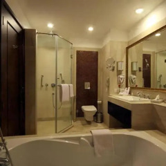 Отель Country Inn & Suites By Carlson, Satbari, New Delhi Индия, Нью-Дели - отзывы, цены и фото номеров - забронировать отель Country Inn & Suites By Carlson, Satbari, New Delhi онлайн ванная