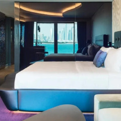 Отель W Dubai The Palm Номер Wonderful фото 2