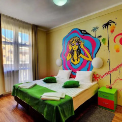 AYS Design Hotel Роза Хутор Номер с общей ванной комнатой с различными типами кроватей (общая ванная комната)