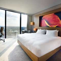 Отель Hilton Manchester Deansgate Манчестер комната для гостей фото 4