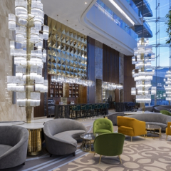 Гостиница Hilton Astana Казахстан, Нур-Султан - 3 отзыва об отеле, цены и фото номеров - забронировать гостиницу Hilton Astana онлайн интерьер отеля фото 4