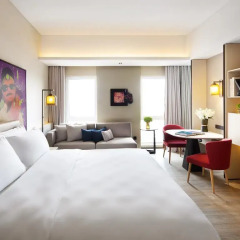Отель Artyzen Habitat Dongzhimen Beijing комната для гостей