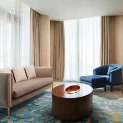 Гостиница Hilton Astana Казахстан, Нур-Султан - 3 отзыва об отеле, цены и фото номеров - забронировать гостиницу Hilton Astana онлайн комната для гостей фото 5