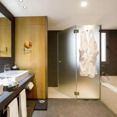 Отель Lopesan Baobab Resort 5* Стандартный семейный номер с различными типами кроватей фото 8