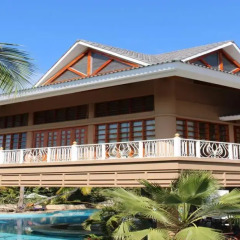 Отель Nanshan Leisure Villas вид на фасад