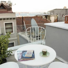 Downtown Istanbul Hostel Турция, Стамбул - 1 отзыв об отеле, цены и фото номеров - забронировать отель Downtown Istanbul Hostel онлайн балкон фото 5