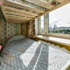 Гостиница Crazy Monkey Hostel next to the Moscow Zoo в Москве 4 отзыва об отеле, цены и фото номеров - забронировать гостиницу Crazy Monkey Hostel next to the Moscow Zoo онлайн Москва балкон