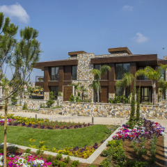 Отель Parklane, a Luxury Collection Resort & Spa Кипр, Лимассол - 2 отзыва об отеле, цены и фото номеров - забронировать отель Parklane, a Luxury Collection Resort & Spa онлайн вид на фасад фото 2