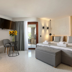Отель Ikaros Beach Resort & Spa комната для гостей фото 3