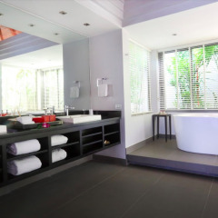 Отель The Pavilions Phuket Таиланд, пляж Банг-Тао - 2 отзыва об отеле, цены и фото номеров - забронировать отель The Pavilions Phuket онлайн ванная фото 3