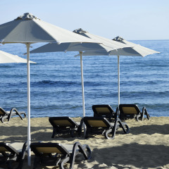 Отель Ikaros Beach Resort & Spa пляж