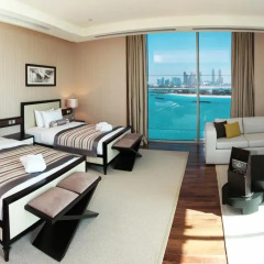 Отель Rixos The Palm Dubai 5* Представительский люкс с различными типами кроватей фото 2