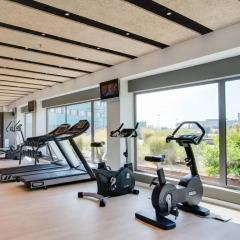 Отель Barcelona Airport Hotel Испания, Эль-Прат-де-Льобрегат - 3 отзыва об отеле, цены и фото номеров - забронировать отель Barcelona Airport Hotel онлайн фитнесс-зал