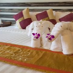 Отель The Bliss Suite Patong Номер Делюкс с различными типами кроватей фото 6