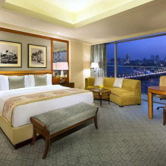 Отель The Nile Ritz-Carlton, Cairo комната для гостей фото 5