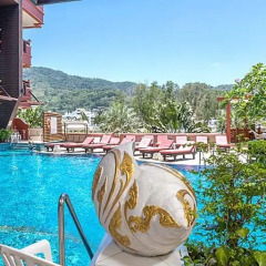 Отель Blue Ocean Beach Resort бассейн фото 2