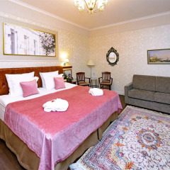 Пётр Отель 4* Номер Делюкс фото 2