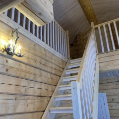База Отдыха Forrest Lodge Karelia Улучшенный шале с разными типами кроватей фото 3