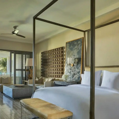 Отель Four Seasons Resort and Residence Anguilla 5* Номер-студио Deluxe ocean-view с двуспальной кроватью