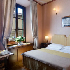 Отель Hermitage Hotel Италия, Флоренция - 1 отзыв об отеле, цены и фото номеров - забронировать отель Hermitage Hotel онлайн комната для гостей фото 2