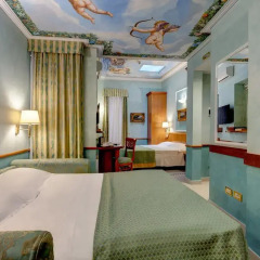 Hotel Amalfi 3* Стандартный семейный номер с различными типами кроватей фото 4