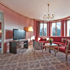 Carlton Hotel St Moritz 5* Люкс повышенной комфортности с различными типами кроватей фото 6