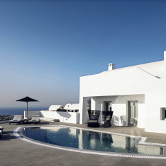 Отель Santo Maris Oia, Luxury Suites & Spa 5* Вилла с различными типами кроватей