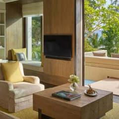 Отель Rosewood Phuket 5* Коттедж с различными типами кроватей фото 2