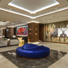 Hilton Istanbul Maslak Турция, Стамбул - отзывы, цены и фото номеров - забронировать отель Hilton Istanbul Maslak онлайн интерьер отеля