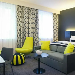 Отель Vienna House Andel´s Berlin 4* Номер Делюкс фото 3