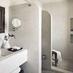 Отель Santo Maris Oia, Luxury Suites & Spa ванная фото 3