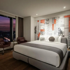 Отель Novotel Ambassador Seoul Yongsan - Seoul Dragon City комната для гостей