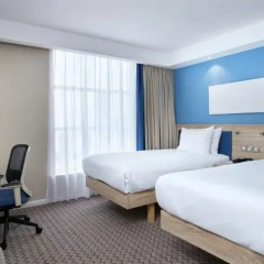 Отель Hampton by Hilton Glasgow Central 3* Стандартный номер с различными типами кроватей фото 2