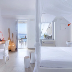 Отель Santorini Secret Suites & Spa 5* Люкс Infinity с различными типами кроватей