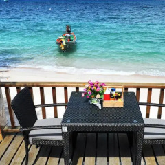 Отель Koh Tao Beach Club пляж фото 2