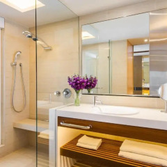 Отель Pan Pacific Singapore 5* Номер Делюкс с различными типами кроватей фото 4